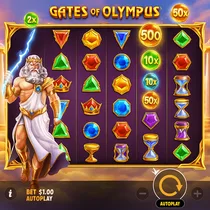 Powerup - Gates of Olympus Slot Game
